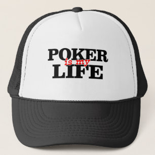 Poker is mijn leven trucker pet
