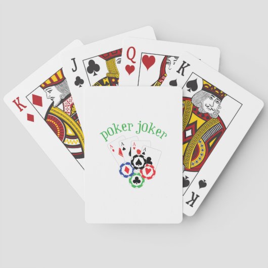 Poker Joker Pokerkaarten (Achterkant)