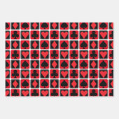 Poker Kaart Pak Party Cadeau Wrapping Papier Set Inpakpapier Vel (Voorkant 3)