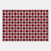 Poker Kaart Pak Party Cadeau Wrapping Papier Set Inpakpapier Vel (Voorkant 2)