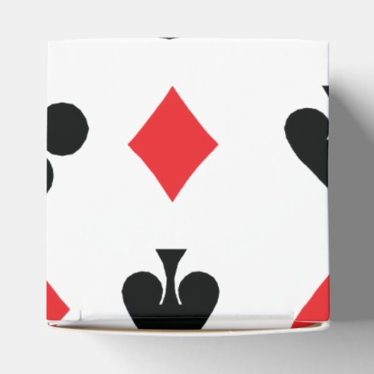 Poker Kaart Suits Bedankdoosjes (Bovenkant)