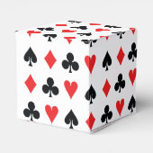 Poker Kaart Suits Bedankdoosjes (Achterkant)