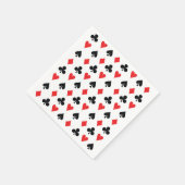 Poker Kaart Suits Servet (Hoek)