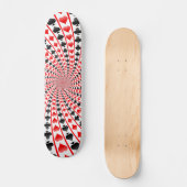 Poker Kaart Suits Spiral: Skateboard (Voorkant)