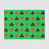 Poker Kaart Suits Tissuepapier (Voorkant)