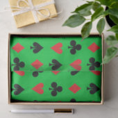 Poker Kaart Suits Tissuepapier (Geschenk)
