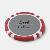Poker Karten Good Luck Chips (Enkel)