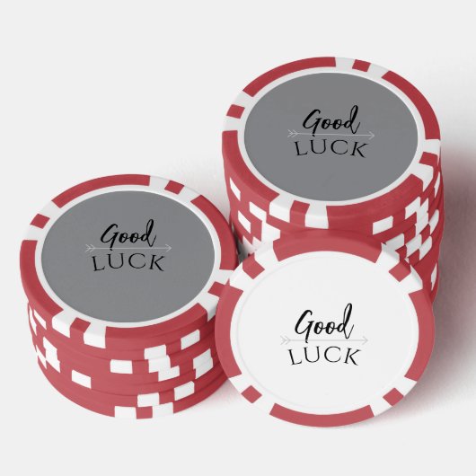 Poker Karten Good Luck Poker Chips (Opstapeling)
