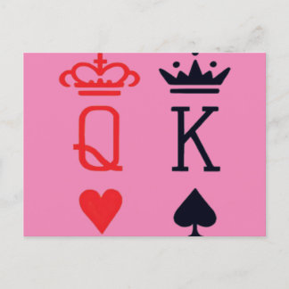 Poker King  Briefkaart