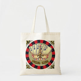 Poker King canvas tas