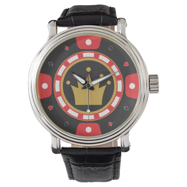 Poker King Horloge (Voorkant)