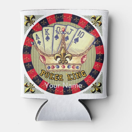 Poker King Koelbox Blikjeskoeler (Voorkant)