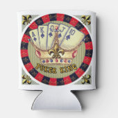 Poker King Koelbox Blikjeskoeler (Achterkant)