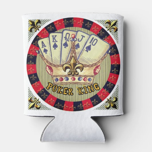 Poker King Koelbox Blikjeskoeler (Achterkant)