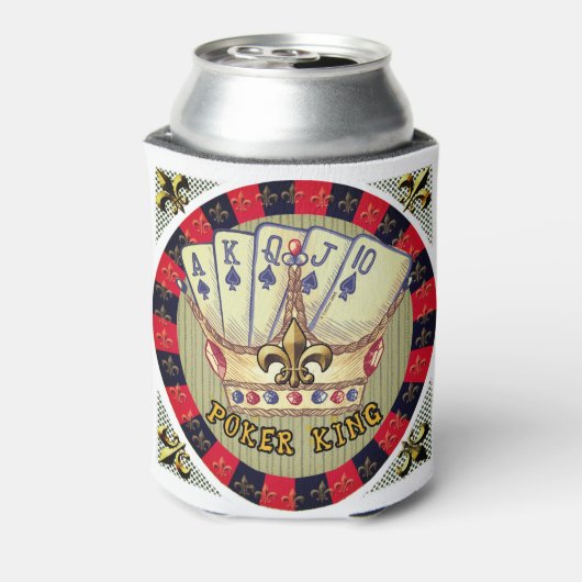Poker King Koelbox Blikjeskoeler (Blikje Achterkant)