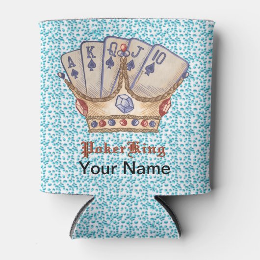 Poker King Koelbox Blikjeskoeler (Voorkant)