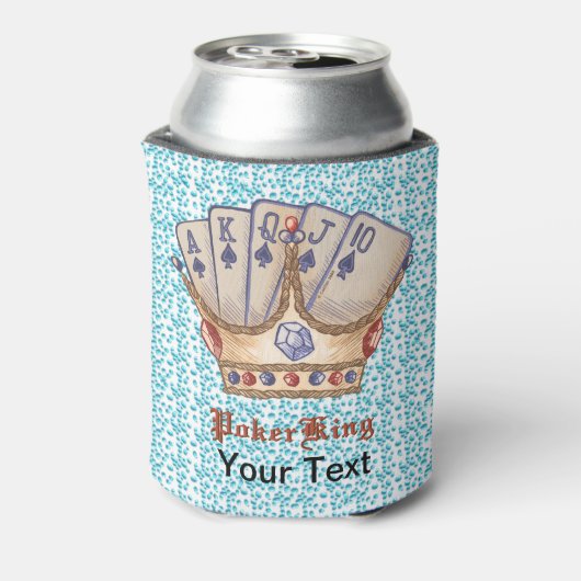 Poker King Koelbox Blikjeskoeler (Blikje Achterkant)