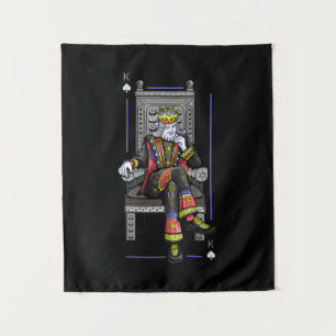 Poker King Tapijt Royal Casino Decor Kleine Muur Wandkleed