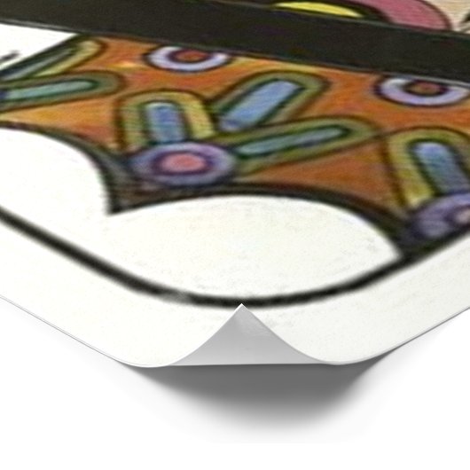 Poker las Vegas Poster (Hoek)