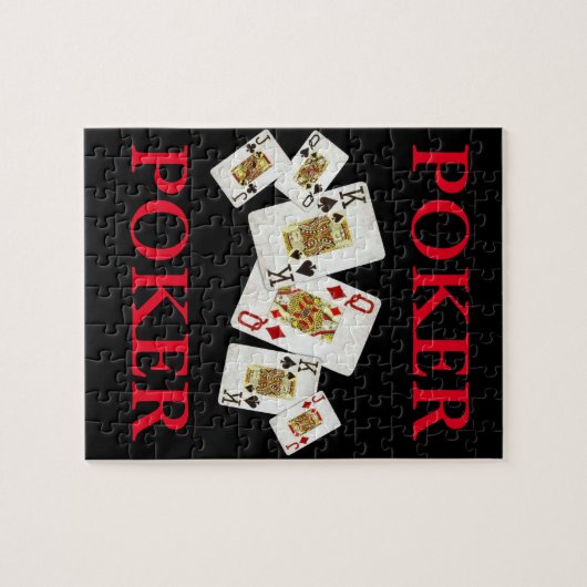 POKER LEGPUZZEL (Horizontaal)