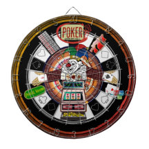 Poker Life Gambler's Hall Dart Board