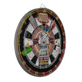 Poker Life Gambler's Hall Dart Board Dartbord (Voorkant Links)