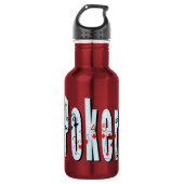 Poker, Logo, Waterfles (Voorkant)