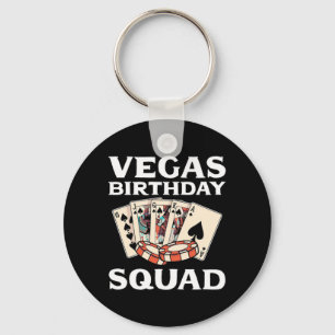 Poker Lover   Poker Birthday Squad Sleutelhanger