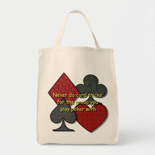 Poker Magic Tote Bag (Voorkant)