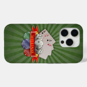 Poker Mania - Kaarten, doppen, chips Case-Mate iPhone Case (Achterkant (horizontaal))