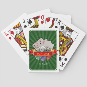 Poker Mania - Kaarten, doppen, chips Speelkaarten