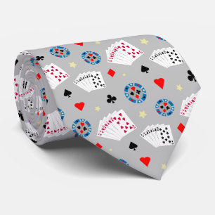 Poker met flair in Las Vegas Stropdas