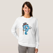 Poker met pokerchips t-shirt (Voorkant volledig)