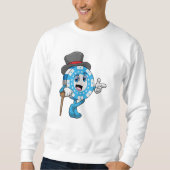 Poker met pokerchips trui (Voorkant)