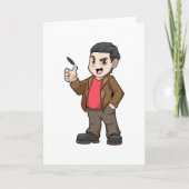 Poker met vrienden kaart (Voorkant)