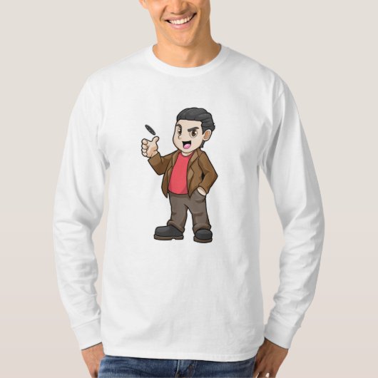 Poker met vrienden t-shirt (Voorkant)