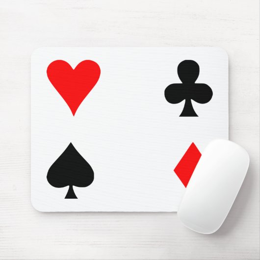 Poker Mousepad Muismat (Met muis)