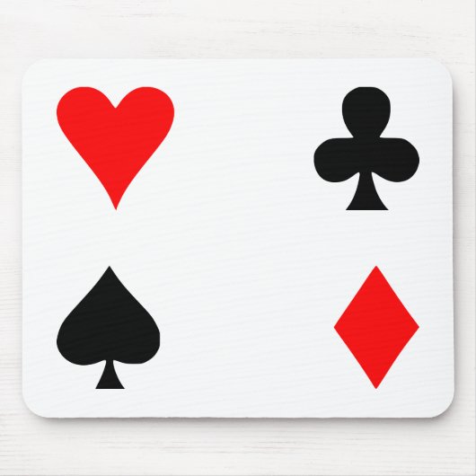 Poker Mousepad Muismat (Voorkant)