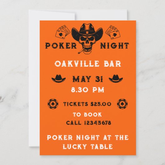 Poker Nacht Competitie (Voorkant)