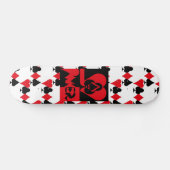 POKER NIEUW ORIGINEEL pixelat van Masanser Persoonlijk Skateboard (Horizontaal)