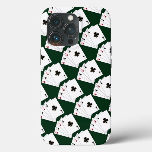 Poker Night Aces Case-Mate iPhone Case (Achterkant)