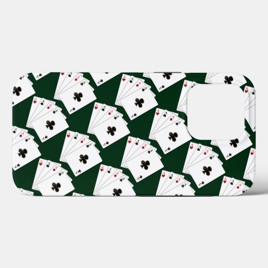 Poker Night Aces Case-Mate iPhone Case (Achterkant (horizontaal))