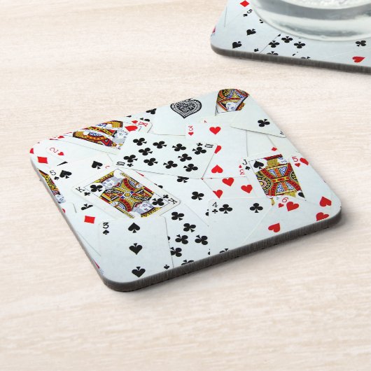 Poker Night Cork Onderzetters (Linkerzijde)