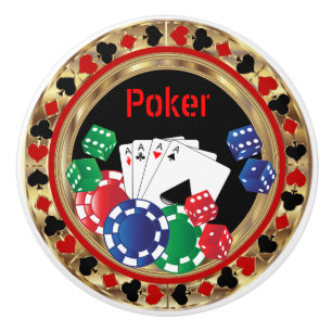Poker Night in het casino Keramische Knop