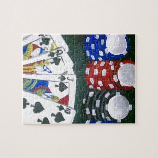 Poker Night Legpuzzel (Horizontaal)