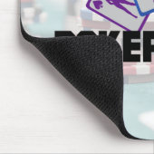 Poker Night met speelkaarten en pokerchips Muismat (Hoek)