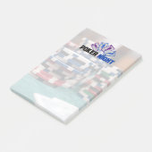 Poker Night met speelkaarten en pokerchips Post-it® Notes (Schuin)