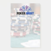 Poker Night met speelkaarten en pokerchips Post-it® Notes (Voorkant)