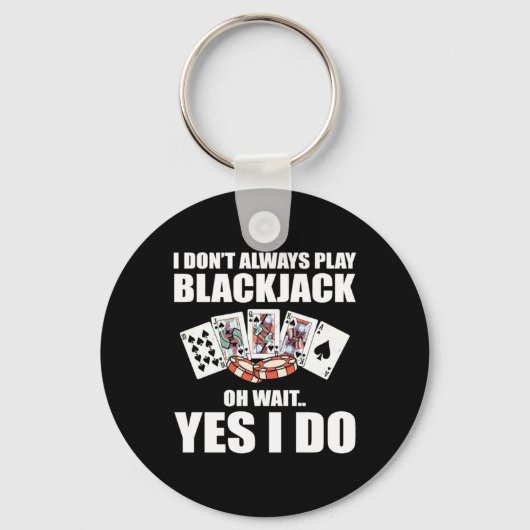 Poker Oh, wacht ja, dat doe ik wel Sleutelhanger (Voorkant)