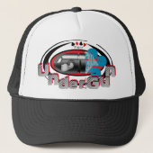 Poker onder het Pistool Trucker Hat Trucker Pet (Voorkant)